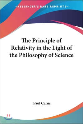 The Principle of Relativity in the Light of the Philosophy of Science