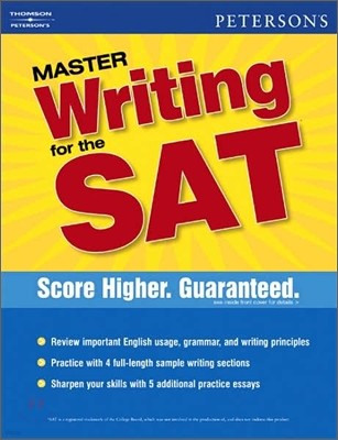 Peterson's Master the Writing for the SAT, 1/E