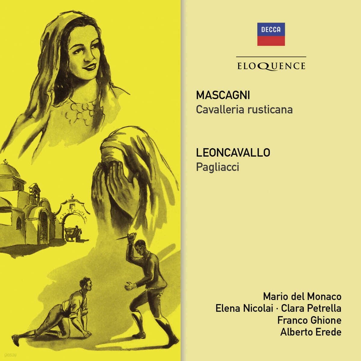 Franco Ghione / Alberto Erede 마스카니: 카발레리아 루스티카나 / 레온카발로: 팔리아치 (Mascagni: Cavalleria rusticana / Leoncavallo: Pagliacci)