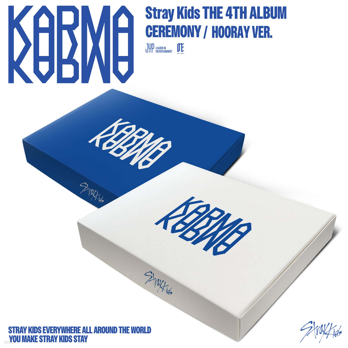 스트레이 키즈 (Stray Kids) - 정규 4집 : KARMA [2종 중 1종 랜덤발송]