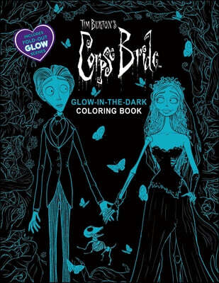 Tim Burton's Corpse Bride Glow-In-The-Dark Coloring Book