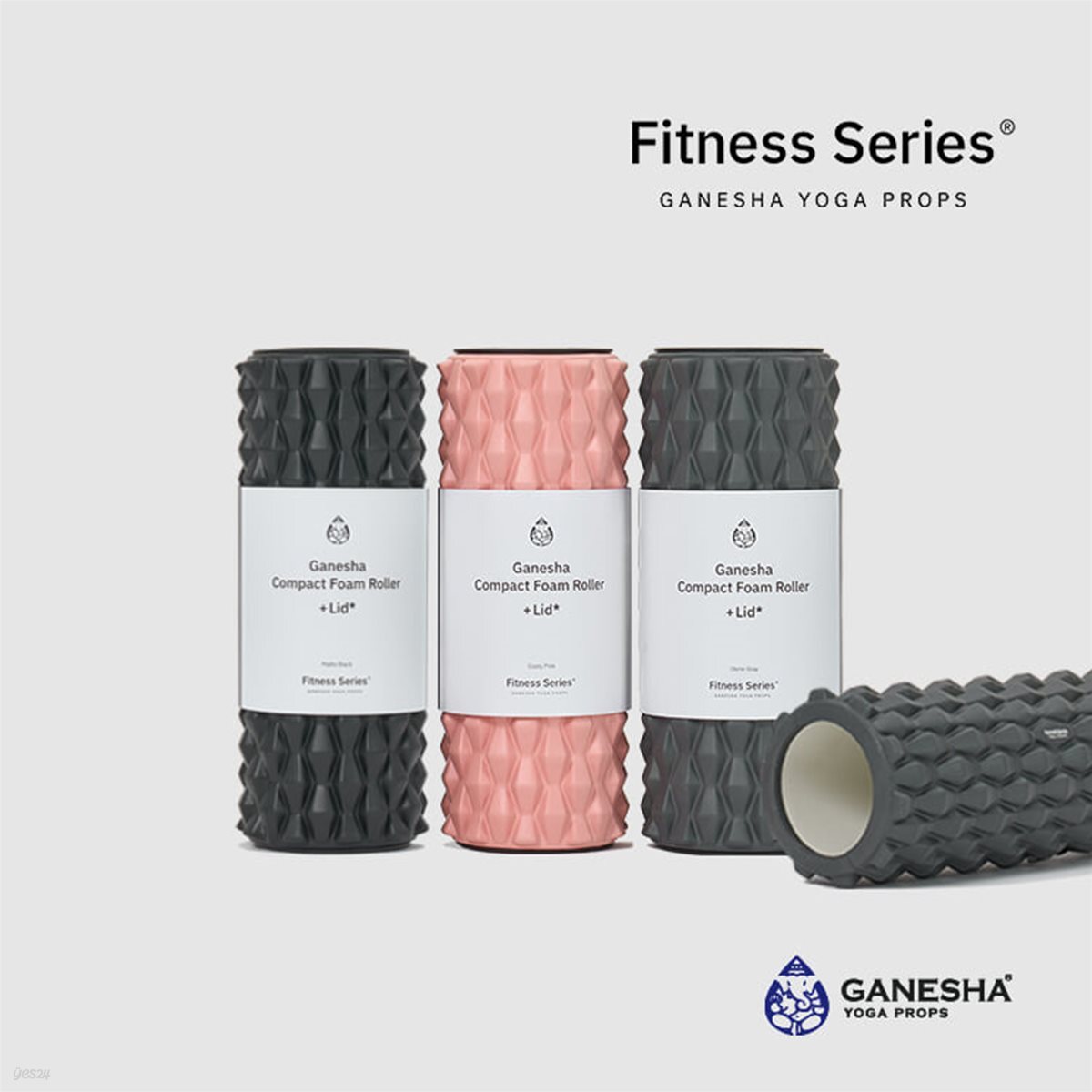 [가네샤요가프랍스] 가네샤 폼롤러 콤팩트 + 리드 33CM