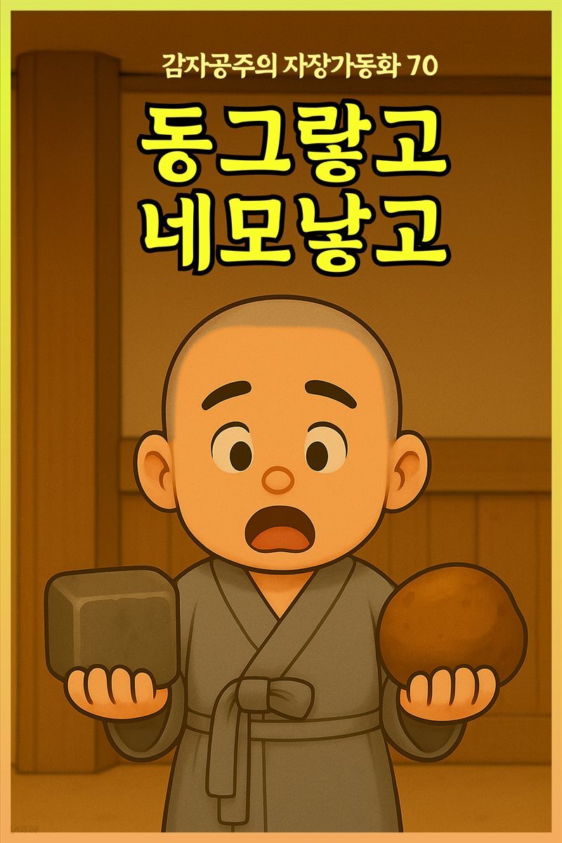 동그랗고 네모낳고 - 감자공주의 자장가동화 70