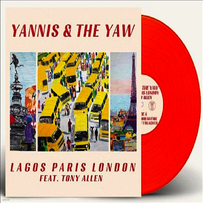 Yannis & The Yaw — Lagos Paris London (EP) 앨범 커버