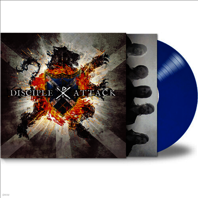 Disicple — Attack : Opaque Radical Blue 앨범 커버