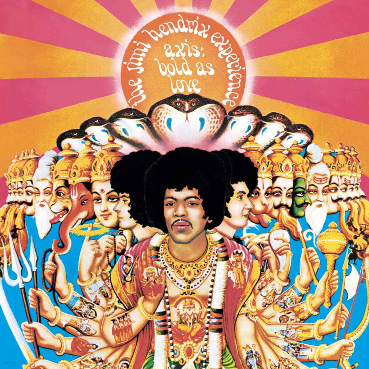 Jimi Hendrix Experience (지미 헨드릭스 익스피리언스) - 2집 Axis: Bold As Love [오렌지 컬러 LP]