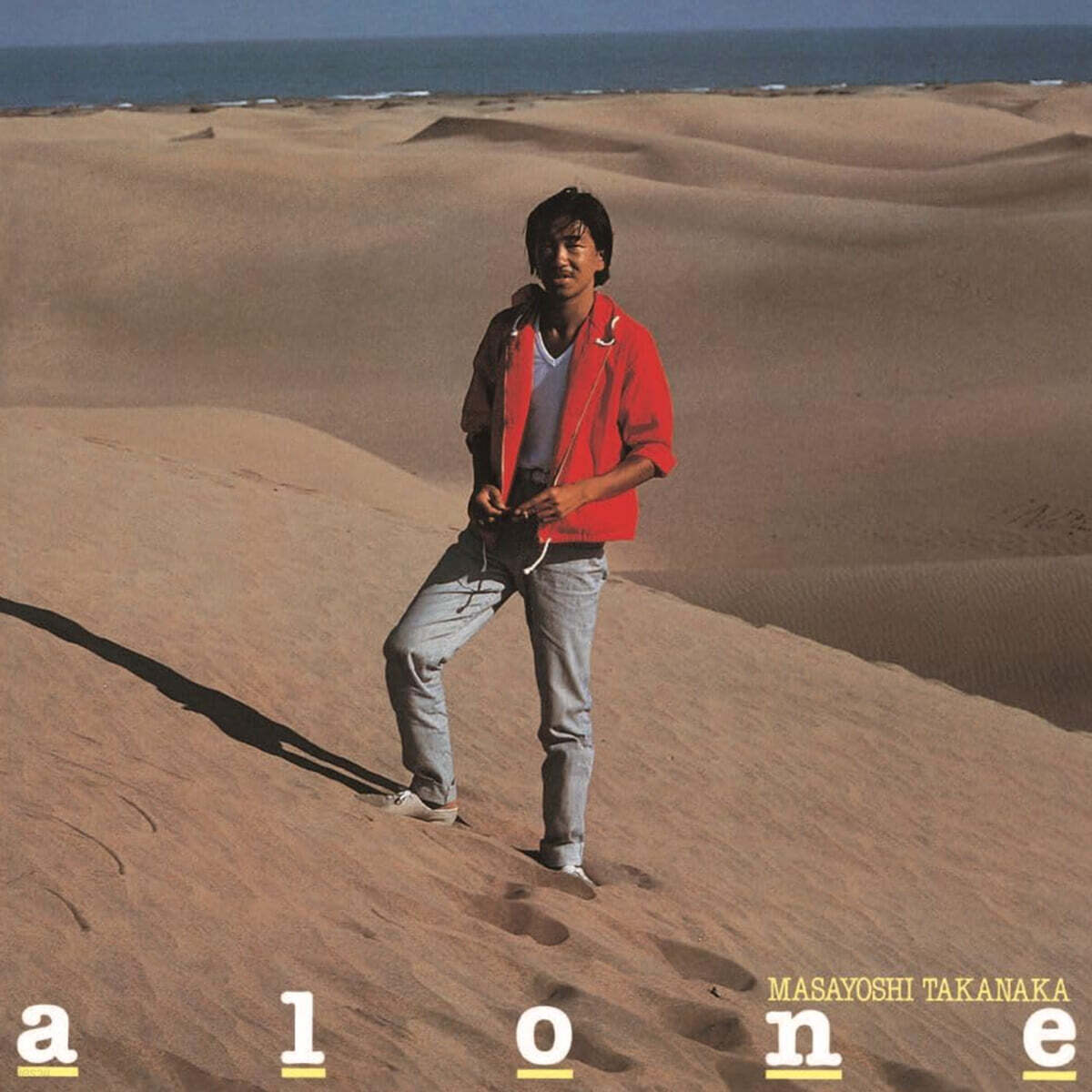 Takanaka Masayoshi (타카나카 마요시) - Alone [7인치 레드 컬러 Vinyl + 클리어 딥블루 컬러 LP]