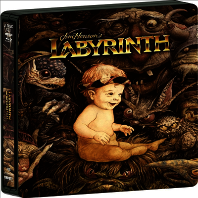 Labyrinth (Limited Edition Steelbook) (라비린스) (1986)(한글무자막)(4K Ultra HD + Blu-ray)