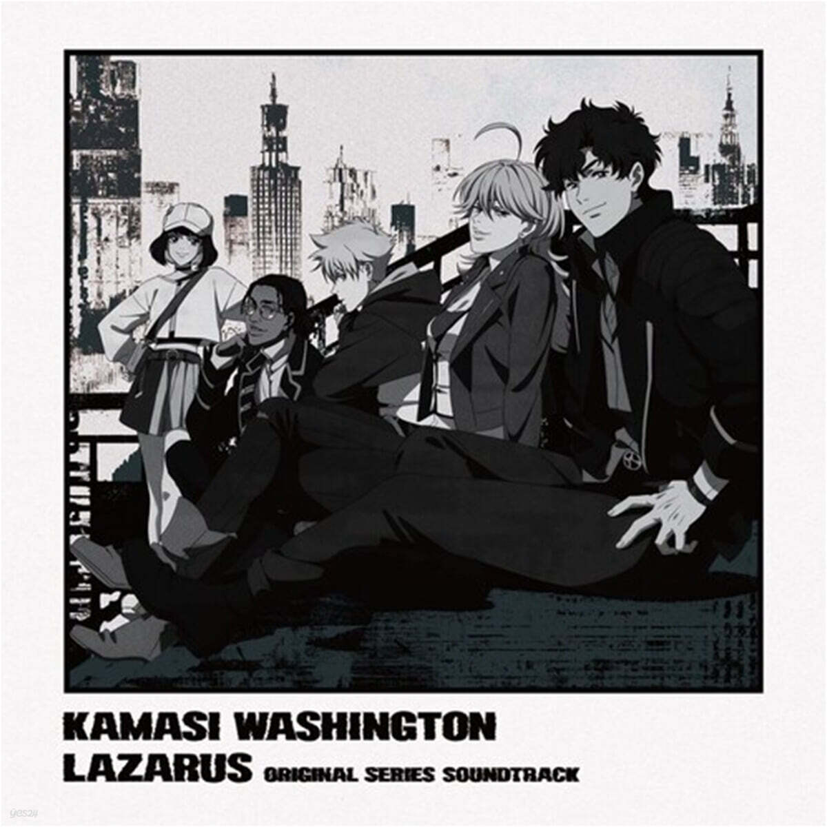 라자로 애니메이션 음악 (Lazarus - Adult Swim Original Series Soundtrack Music by Kamasi Washington) [그레이 컬러 2LP]