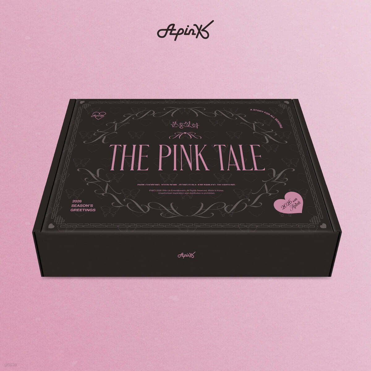 本人直筆サイン⭐Apink⭐% Percent⭐エーピンクパーセント 에이핑크 (Apink) 2026 Season's Greetings [THE PINK TALE