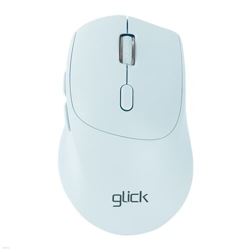 지클릭커 쓸떼많은 다쿠아즈 무소음 무선 블루투스 마우스 스카이블루