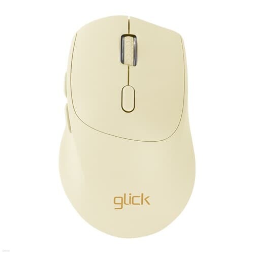 지클릭커 쓸떼많은 다쿠아즈 무소음 무선 블루투스 마우스 옐로우