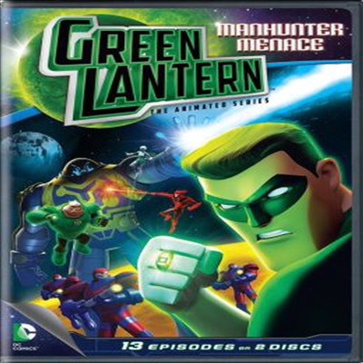Green Lantern: Animated Show - Manhunter Menace (그린 랜턴: 애니메이션 시리즈 시즌 1 파트  2)(지역코드1)(한글무자막)(Dvd) - 예스24
