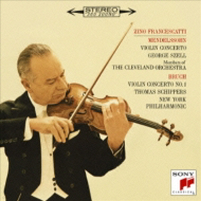 지노 프란체스카티 - 차이코프스키, 멘델스존, 브루흐, 랄로, 시벨리우스: 바이올린 협주곡 (Zino Francescatti - Tchaikovsky, Mendelssohn, Bruch.Lalo, Sibelius: Violin Concertos) (2CD)(일본반) - Zino France