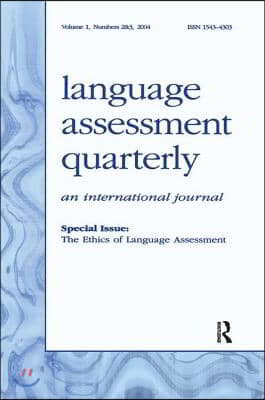 The Ethics of Language Assessment