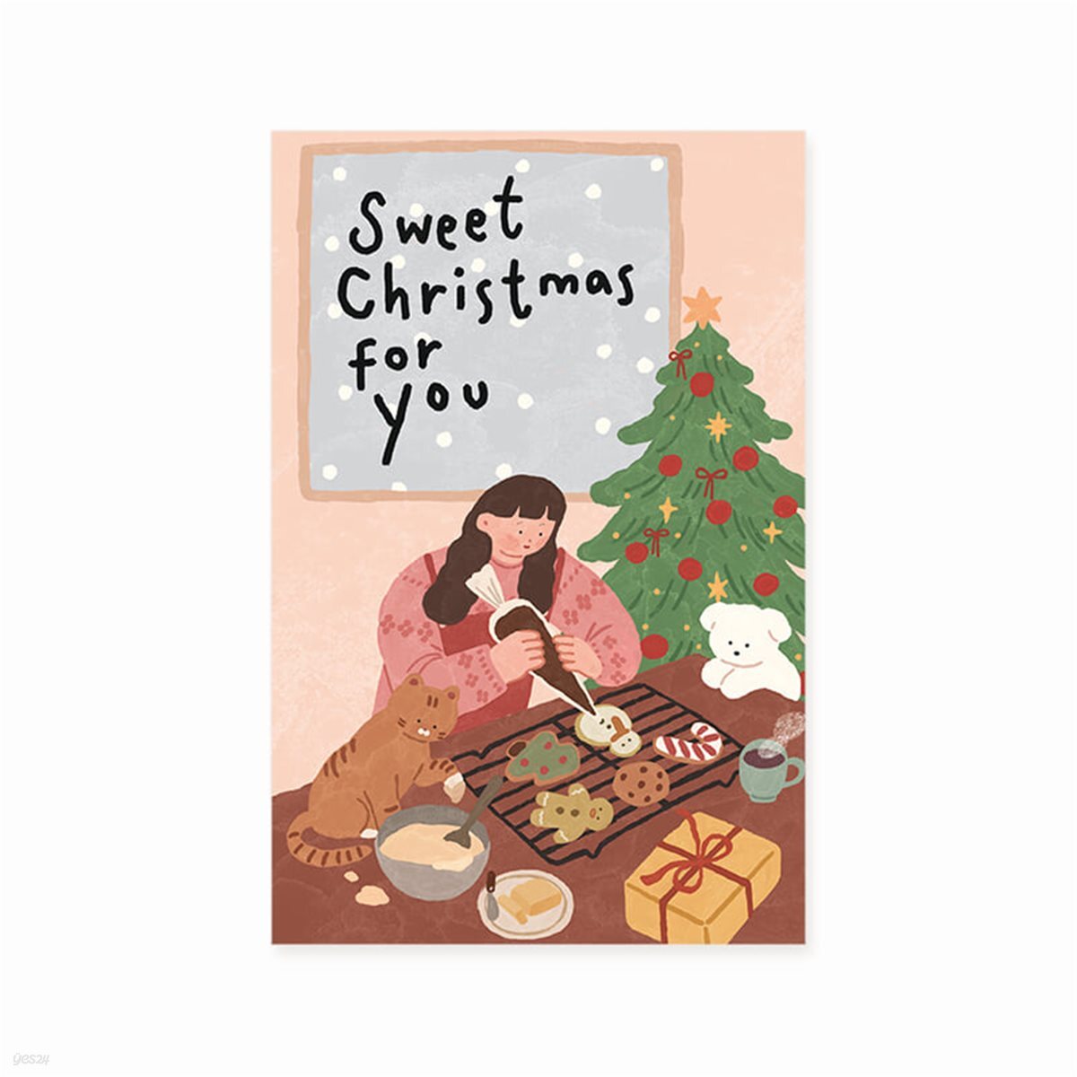 2025년 크리스마스카드 SWEET CHRISTMAS FOR YOU 신상 성탄절카드