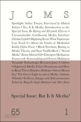 Journal of Cinema and Media Studies, Vol. 65, No. 1