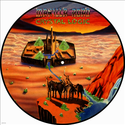 Manilla Road — Crystal Logic (Picture Disc) 앨범 커버