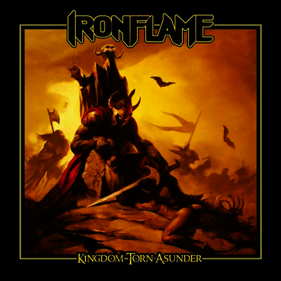 Ironflame — Kingdom Torn Asunder 앨범 커버
