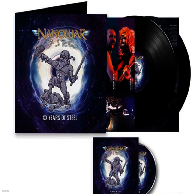 Nanowar Of Steel — XX Years Of Steel - Live (Gatefold) 앨범 커버