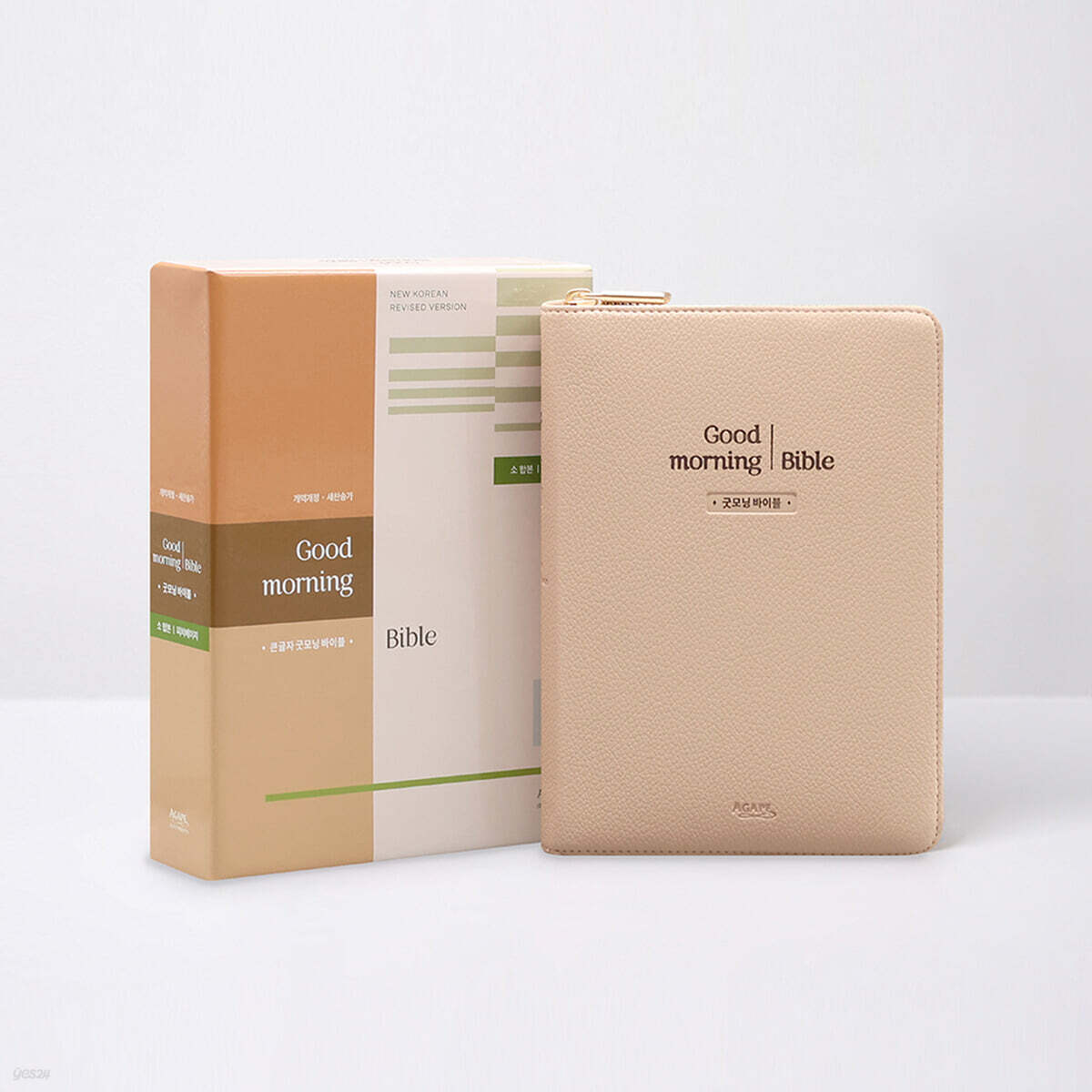 개역개정 큰글자 굿모닝성경 (소/합본/색인/PU/피치베이지)
