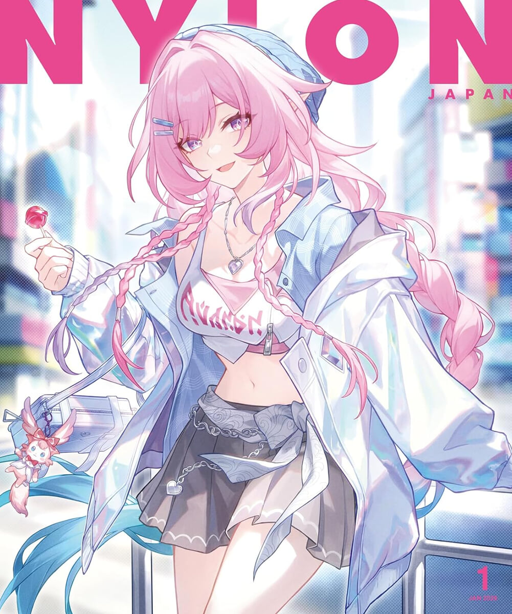 NYLON JAPAN 2026年1月號 HOUKAI: STAR RAIL EDITION