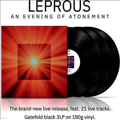 Leprous — Evening Of Atonement 앨범 커버