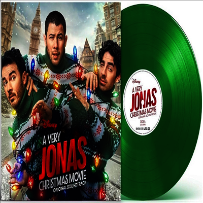 Jonas Brothers — A Very Jonas Christmas Movie (베리 조나스 크리스마스 무비) (Original Soundtrack) 앨범 커버