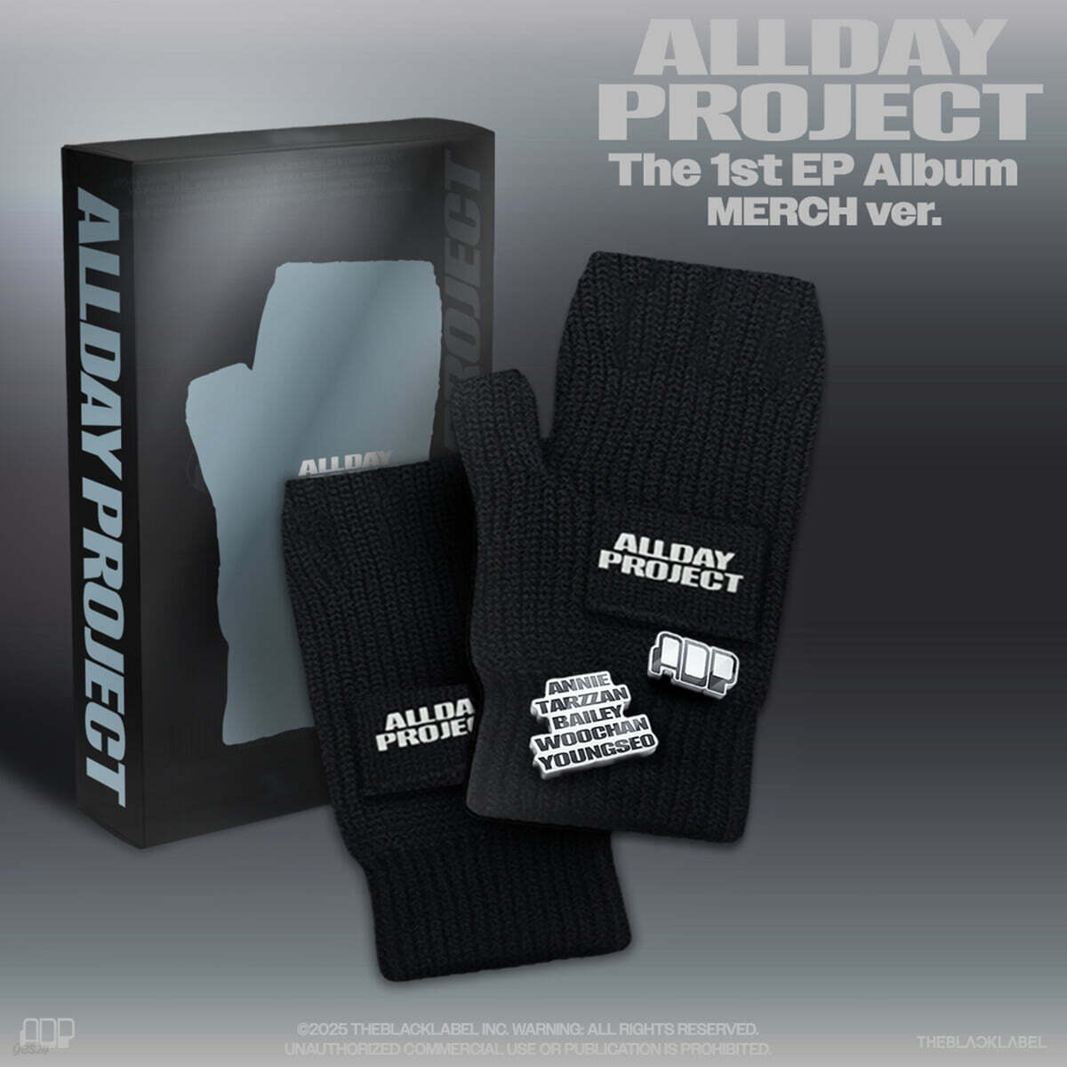 올데이 프로젝트 (ALLDAY PROJECT) - The 1st EP Album 'ALLDAY PROJECT' [MERCH ver.][FINGERLESS GLOVES ver.]