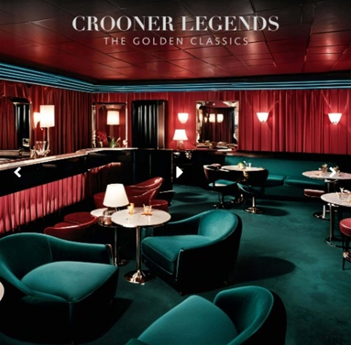 전설적인 크루너스 노래집 (The Golden Classics - Crooner Legends) [블랙 &amp; 골드 컬러 LP]