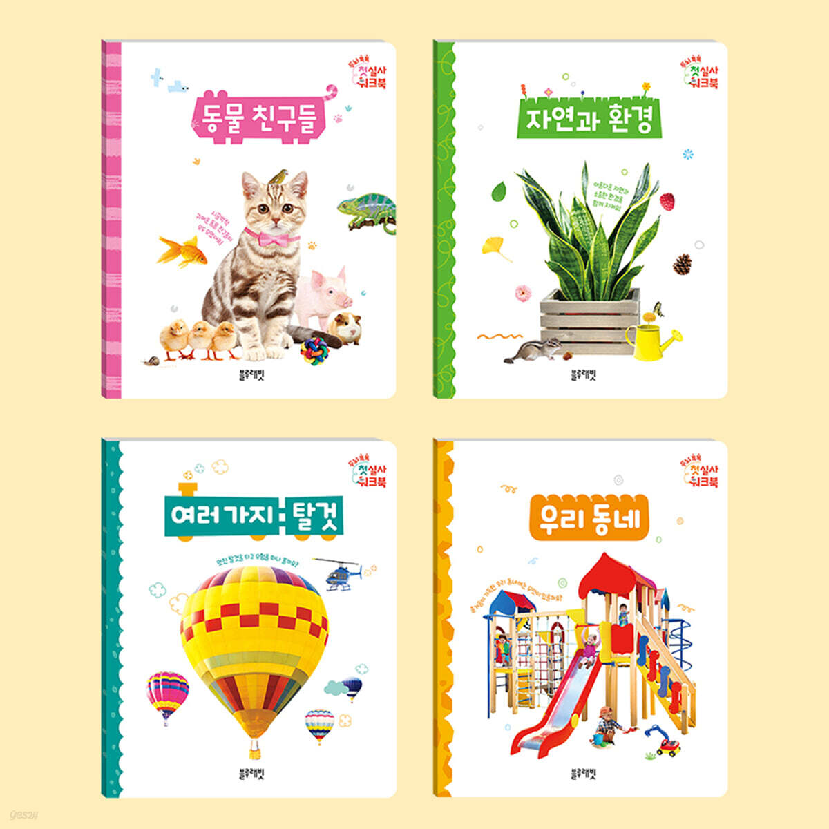 두뇌 톡톡 첫 실사 워크북 B세트