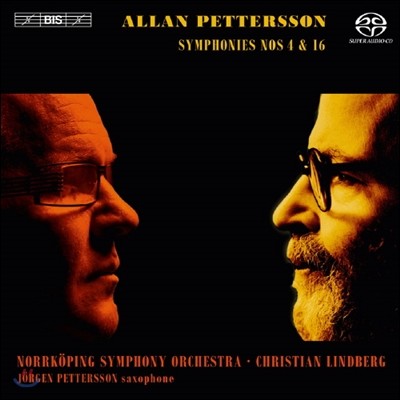 Christian Lindberg ͽ:  4 16 (Pettersson: Symphonies Nos. 4 & 16) 