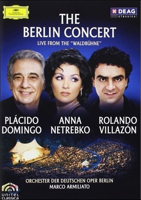 Domingo / Netrebko / Villazon  'Ʈ߳' ܼƮ (The Berlin Concerto - Live from the 'Waldbuehne')