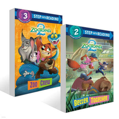 Step into Reading 2 : Better Together+ Step into Reading 3 : Zoo Crew (Disney Zootopia 2) 세트