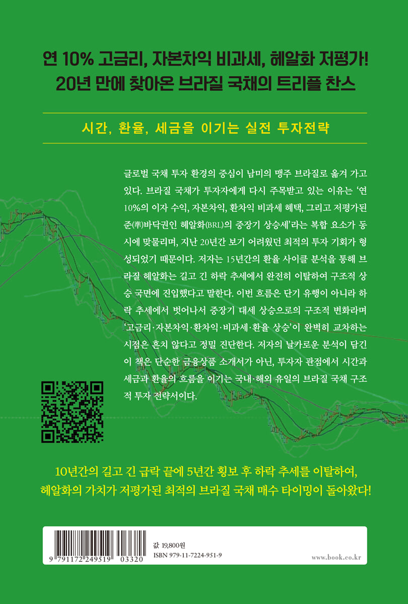 지금 브라질국채 3억 원이면 10년 후 서울아파트를 사고, 10억 원이면 강남아파트를 산다 | 황재수 | 북랩 - 예스24