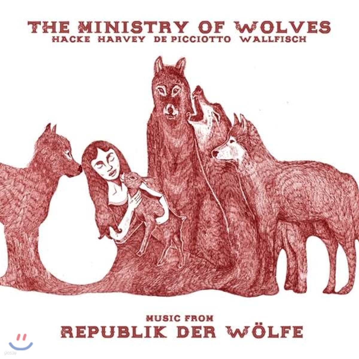 The Ministry Of Wolves (더 미니스트리 오브 울브즈) - Music from Republik Der Wolfe [LP]