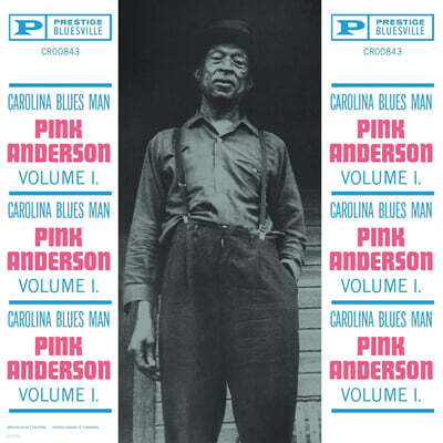 Pink Anderson — Vol. 1: Carolina Blues Man 앨범 커버