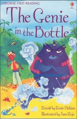 Usborne First Reading 2-11 : Genie in the Bottle, The