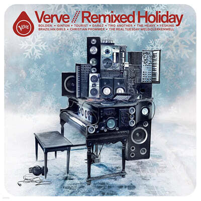 Verve 레코드 재즈 리믹스 모음집 - 크리스마스 캐럴 버전 (Verve Remixed Holiday) [크리스탈 클리어 컬러 LP]