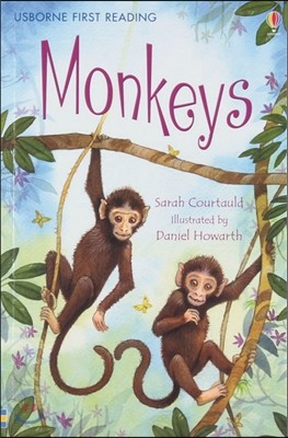 Usborne First Reading 3-23 : Monkeys