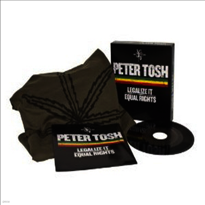 Peter Tosh — Legalize It/Equal Rights (Collector's Ed)(Picture Sleeve)(T-Shirt Size Large)(Single)(Boxset) 앨범 커버