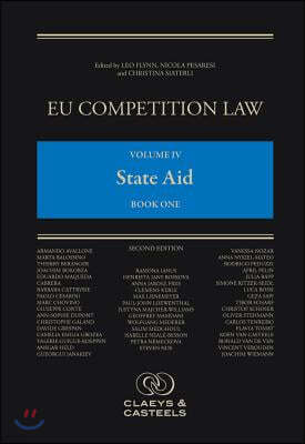Eu Competition Law Volume IV: State Aid