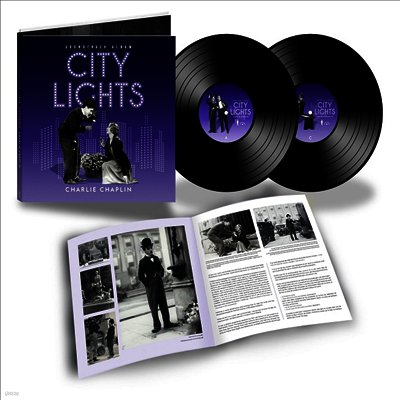 Charlie Chaplin — City Lights (시티 라이트) (Soundtrack)(Gatefold)(Bonus Tracks) 앨범 커버