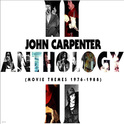 John Carpenter,Cody Carpenter,Daniel Davies — Anthology II: Movie Themes 1976-1988 (Soundtrack) 앨범 커버