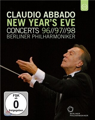 Claudio Abbado 클라우디오 아바도와 베를린 필의 1996/97/98년 송년콘서트 (New Year's Eve) 블루레이