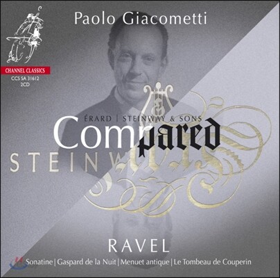 Paolo Giacometti 라벨: 소나티네, 밤의 가스파르, 쿠프랭의 무덤 - 파올로 자코메티 (Ravel: Erard versus Steinway ‘Compared’ Volume 1)