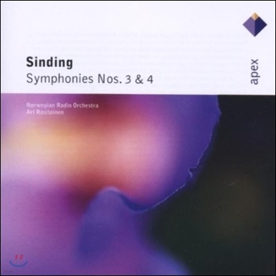 Ari Rasilainen ŵ:  3, 4 (Sinding: Symphonies Nos.3, 4)