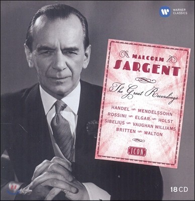 Malcolm Sargent ICON -  Ʈ  (The Great Recordings)