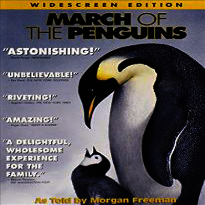 March Of The Penguins (펭귄 - 위대한 모험)(지역코드1)(한글무자막)(DVD)