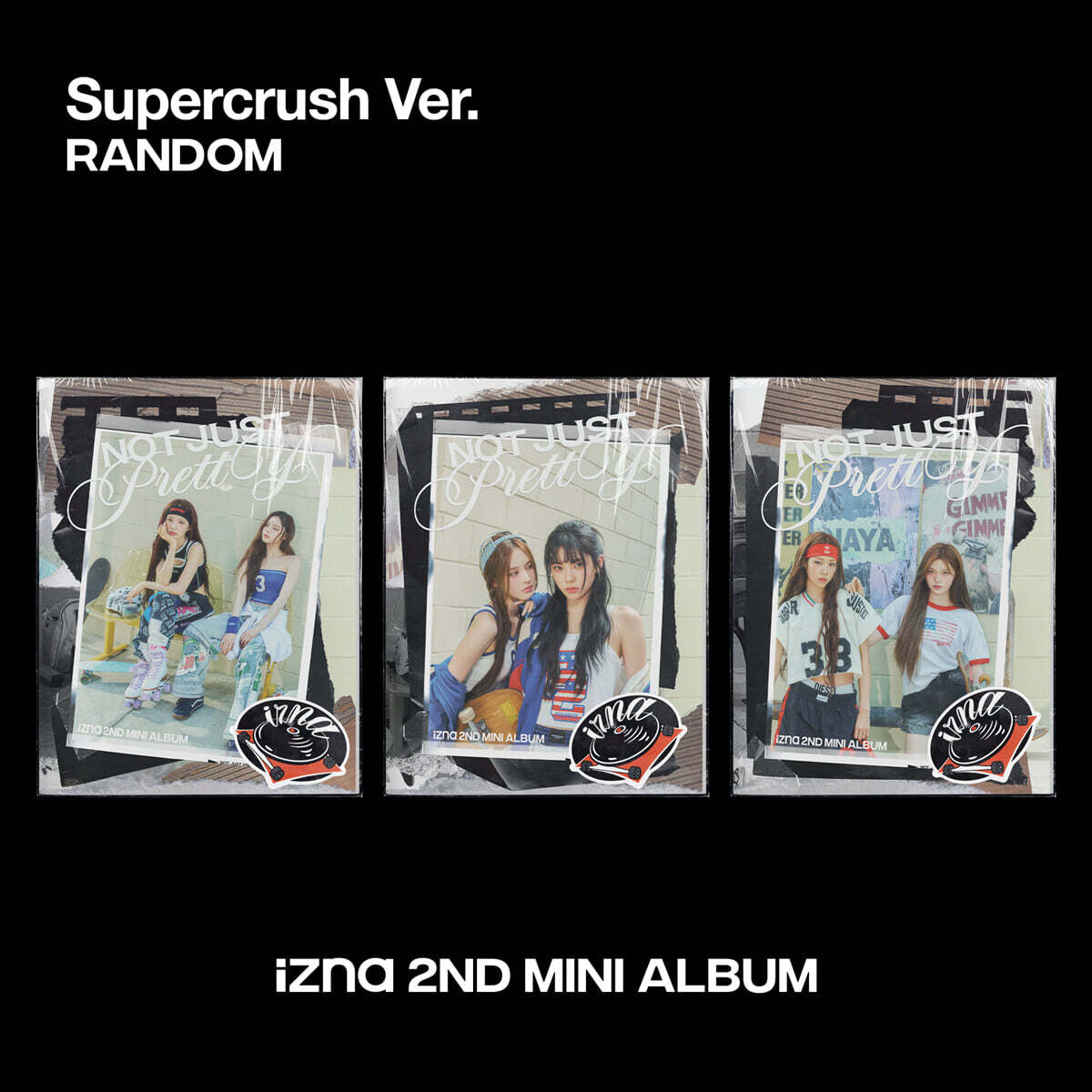 izna (이즈나) - Not Just Pretty [POSTERBOOK Ver.][Supercrush Ver.][3종 중 랜덤 발송]